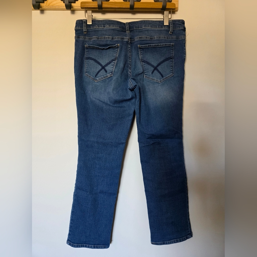 Christopher &‎ Banks Straight Cut Jeans Sz 6P - Picture 3 of 4